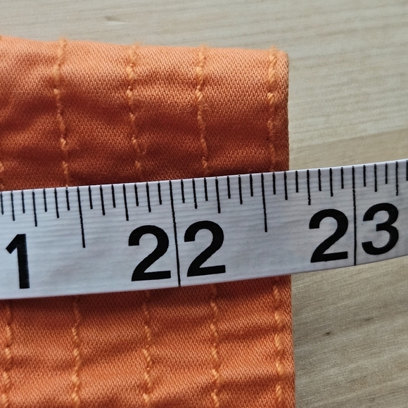 Liz Claiborne Orange Utility Jacket Womens Long Sleeve Button Up 1X - Picture 9 of 12